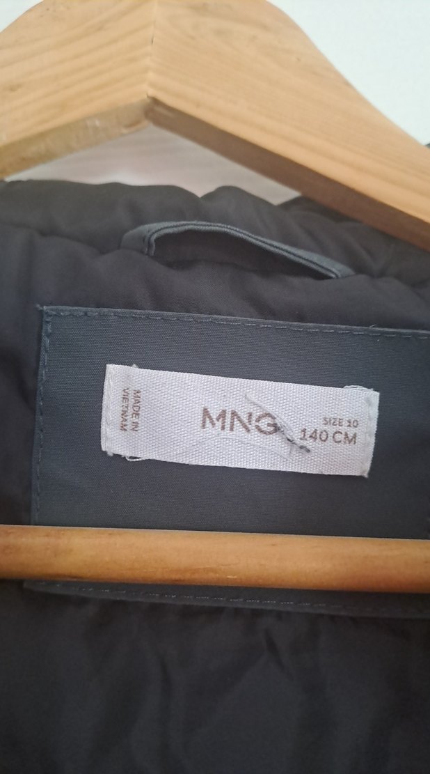 MANGO Erkek Çocuk Gri Düğmeli Ceket - Görsel 2