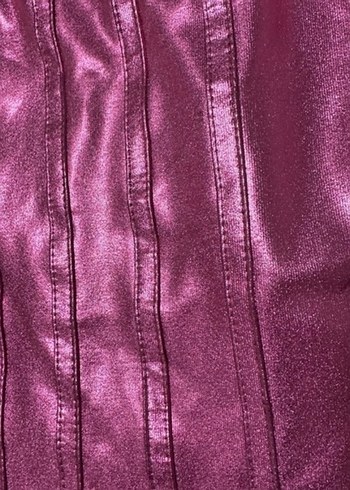 Parlak pembe Straplez Büstiyer - Görsel 3