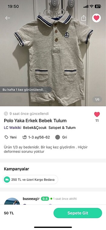 3 ürün