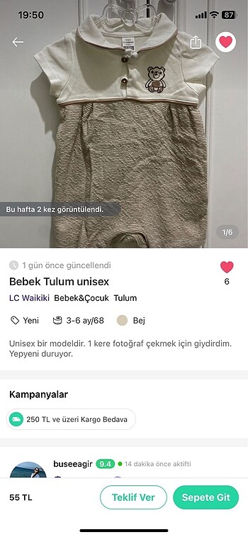 LC Waikiki 3 ürün