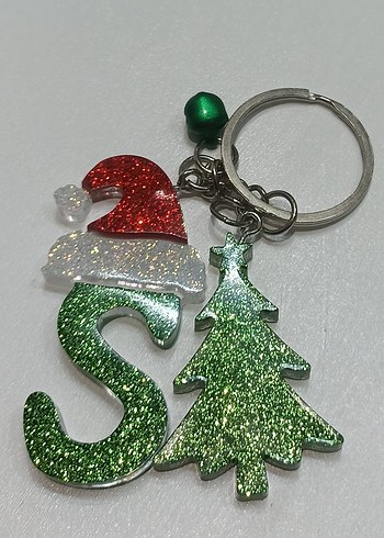 Renkli epoksi anahtarlik - Görsel 2