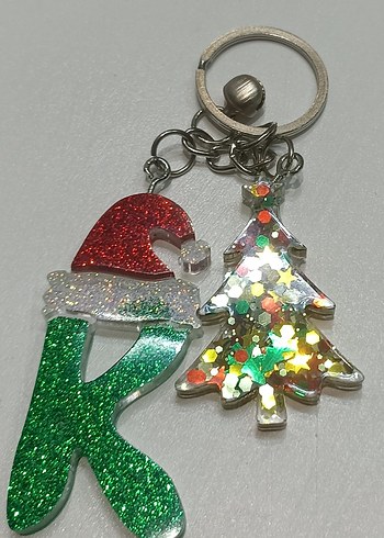 Renkli epoksi anahtarlik - Görsel 9