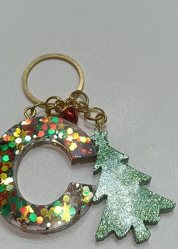 Renkli epoksi anahtarlik - Görsel 7