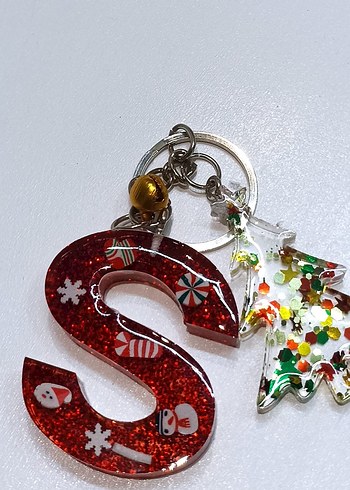 Renkli epoksi anahtarlik - Görsel 6