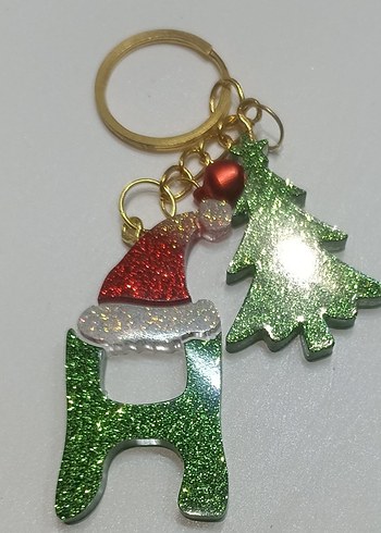 Renkli epoksi anahtarlik - Görsel 3