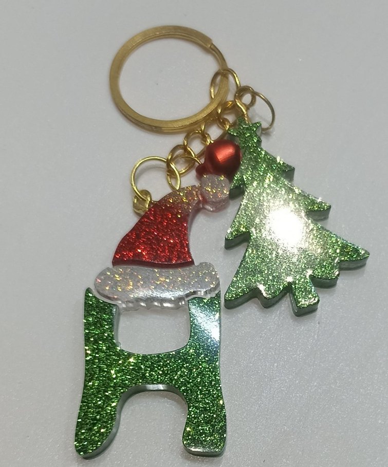 Renkli epoksi anahtarlik - Görsel 3