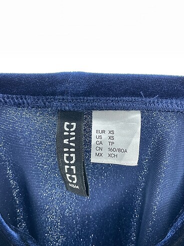 xs Beden lacivert Renk H&M Bluz %70 İndirimli.