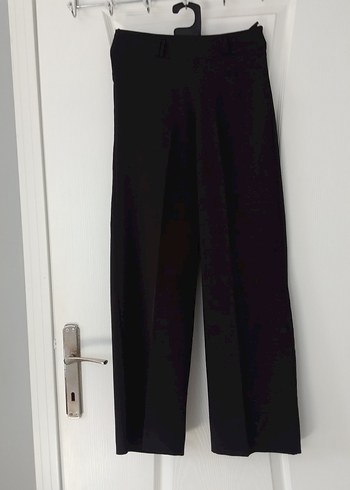 Diğer Siyah bol paça pantalon.