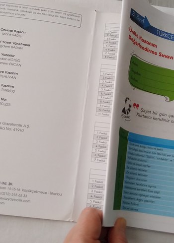 3. Sınıf Yeni Nesil Değerlendirme Sınavı Kitabı - Görsel 8