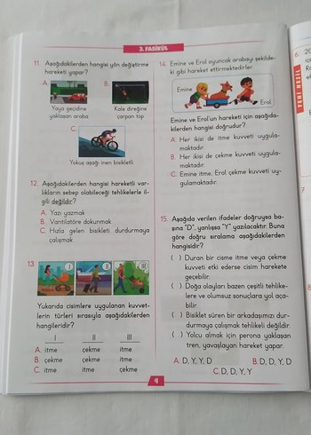 3. Sınıf Yeni Nesil Değerlendirme Sınavı Kitabı - Görsel 6