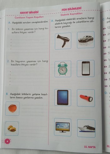 TÜMDERSLER Hafta Sonu Ödev Etkinlikleri 3. Sınıf - Görsel 7