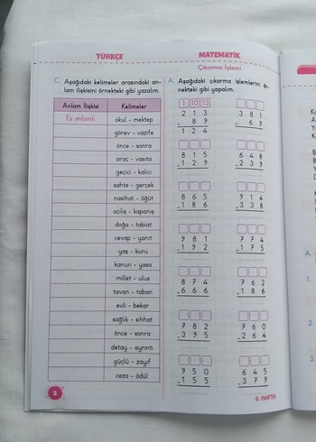 TÜMDERSLER Hafta Sonu Ödev Etkinlikleri 3. Sınıf - Görsel 4