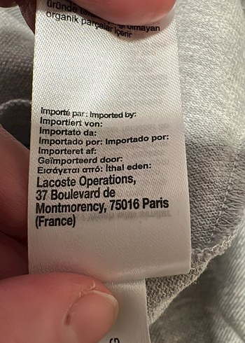 Orjinal Lacoste tshirt. - Görsel 10