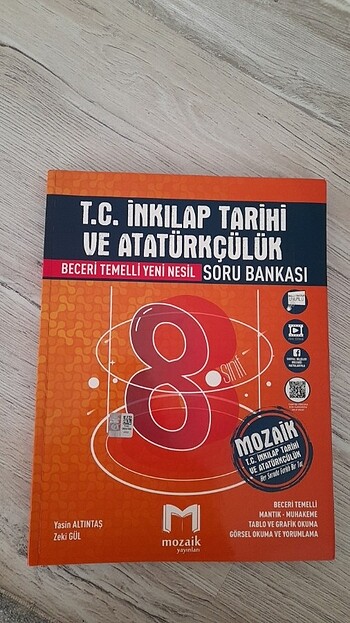 8.sinif tc inkılap mozaik yayınları