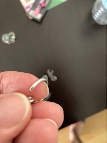  Beden beyaz Renk Sıkıştırmalı piercing