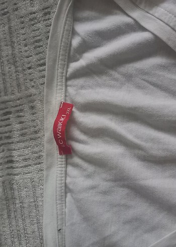 Dantel Detaylı Bohem Gri Askılı Hamile Üstü - Görsel 3