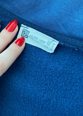 Kadın Mavi Fermuarlı Kısa Eşofman Takımı - Görsel 4