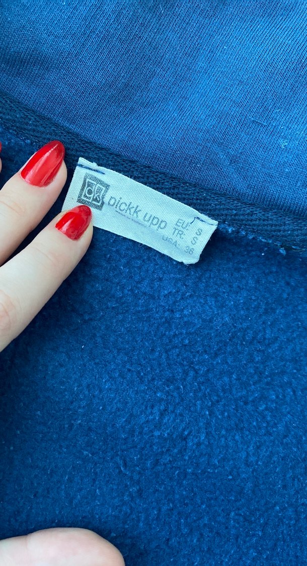 Kadın Mavi Fermuarlı Kısa Eşofman Takımı - Görsel 4