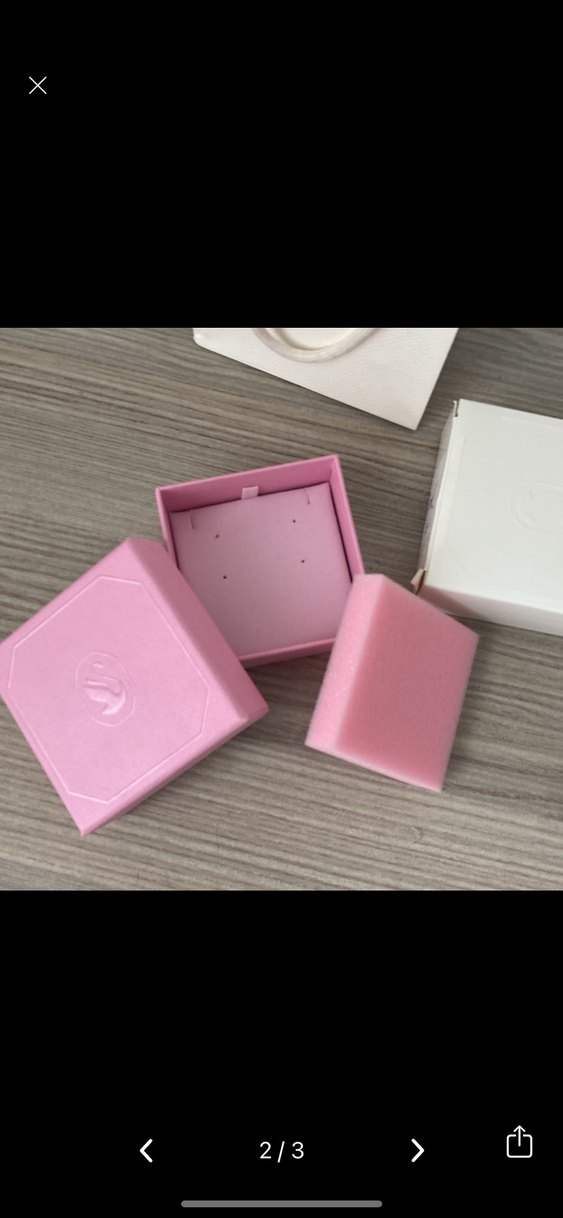 Swarovski kutu ve poşet - Görsel 2