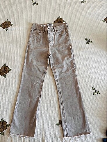 s Beden camel Renk Mango bej jean