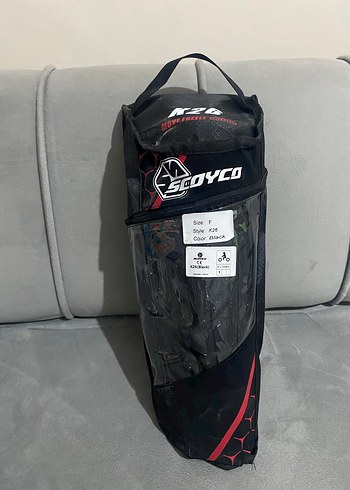 Scoyco K26 Motorcu Mafsallı Dizlik Ayarlanabilir,Korumalı sıır - Görsel 7
