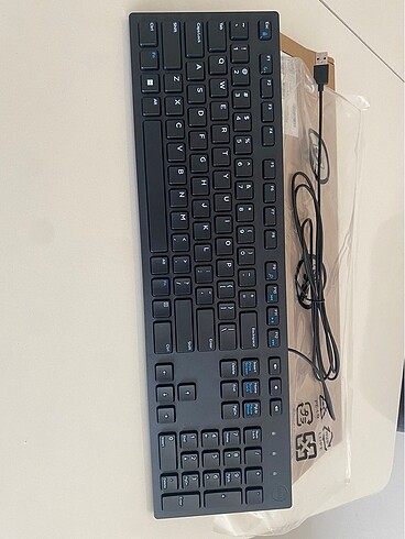 Dell KB216 Multimedia Türkçe (QWERTY) Kablolu Klavye Siyah sıfır - Görsel 3