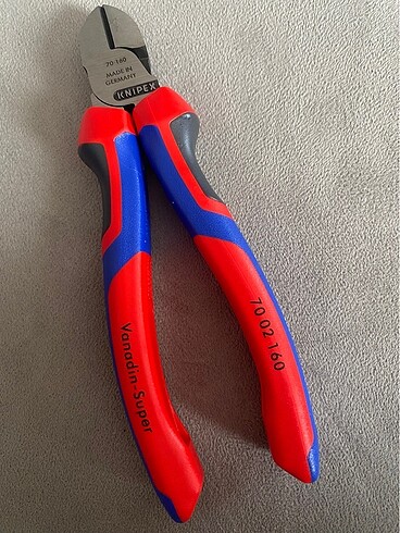 orjinal alman malı Knipex 70 02 160 Yan Keski 160 MM sıfı