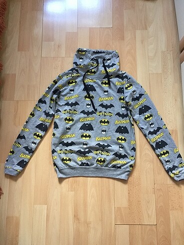 13-14 Yaş Beden gri Renk Erkek Çocuk Sweatshirt