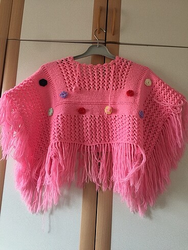 Kız Çocuk Panço - Görsel 3