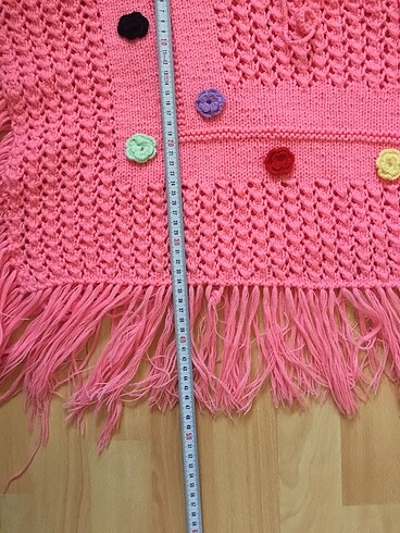 Kız Çocuk Panço - Görsel 4