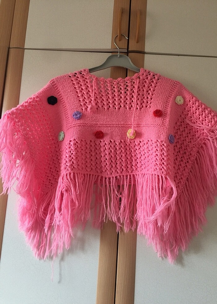 Kız Çocuk Panço - Görsel 3