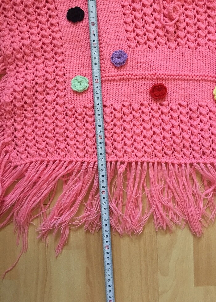 Kız Çocuk Panço - Görsel 4