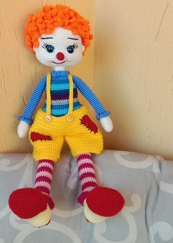 Amigurimi Palyaço Bebek