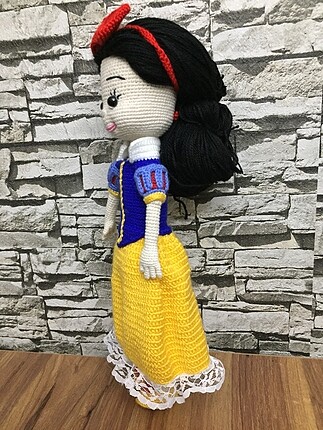 Beden Amigurimi pamuk prenses bebek
