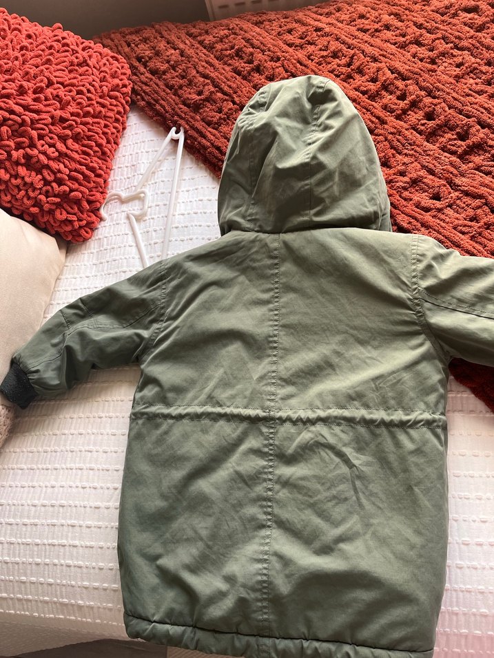 Sokak Stili Gri Erkek Çocuk Montu - Görsel 3