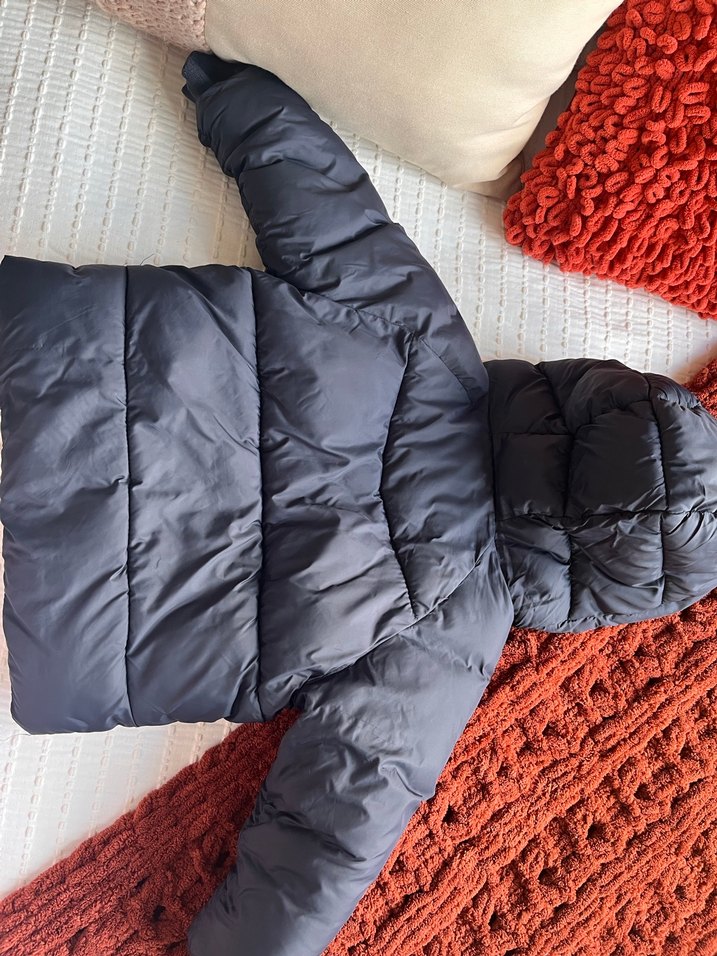 Zara Lacivert Kürklü Erkek Çocuk Mont - Görsel 3