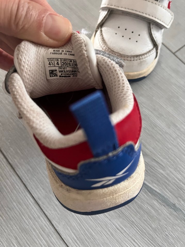 Erkek Çocuk Beyaz Cırt Cırtlı Spor Ayakkabı - Görsel 2