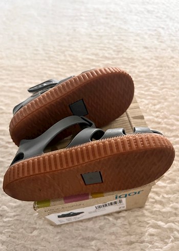 Gri Erkek Çocuk Kayışlı Terlik - Görsel 5