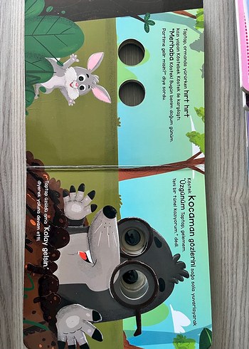 Tavşan Taptap ve Sevimli Dostları Çocuk Kitabı - Görsel 3