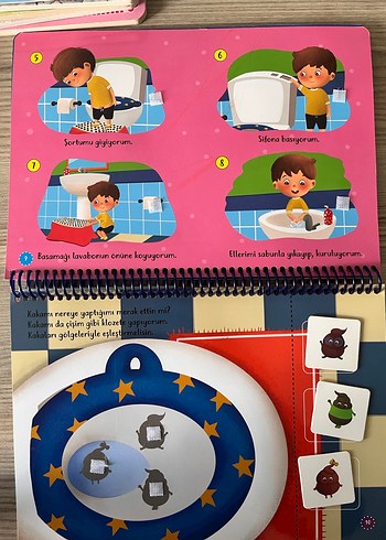 Yükselen Zeka Cırt Cırtlı Tuvalet Eğitimi Kitabı - Görsel 2
