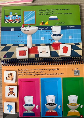 Yükselen Zeka Cırt Cırtlı Tuvalet Eğitimi Kitabı - Görsel 4