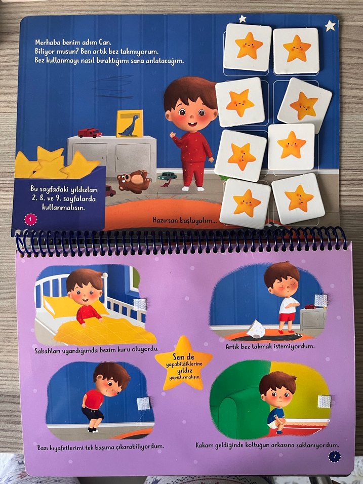 Yükselen Zeka Cırt Cırtlı Tuvalet Eğitimi Kitabı - Görsel 5