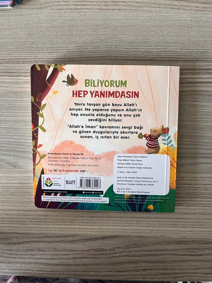 Biliyorum Hep Yanımdasın - İlk Dini Kavramlar Kitabı - Görsel 2