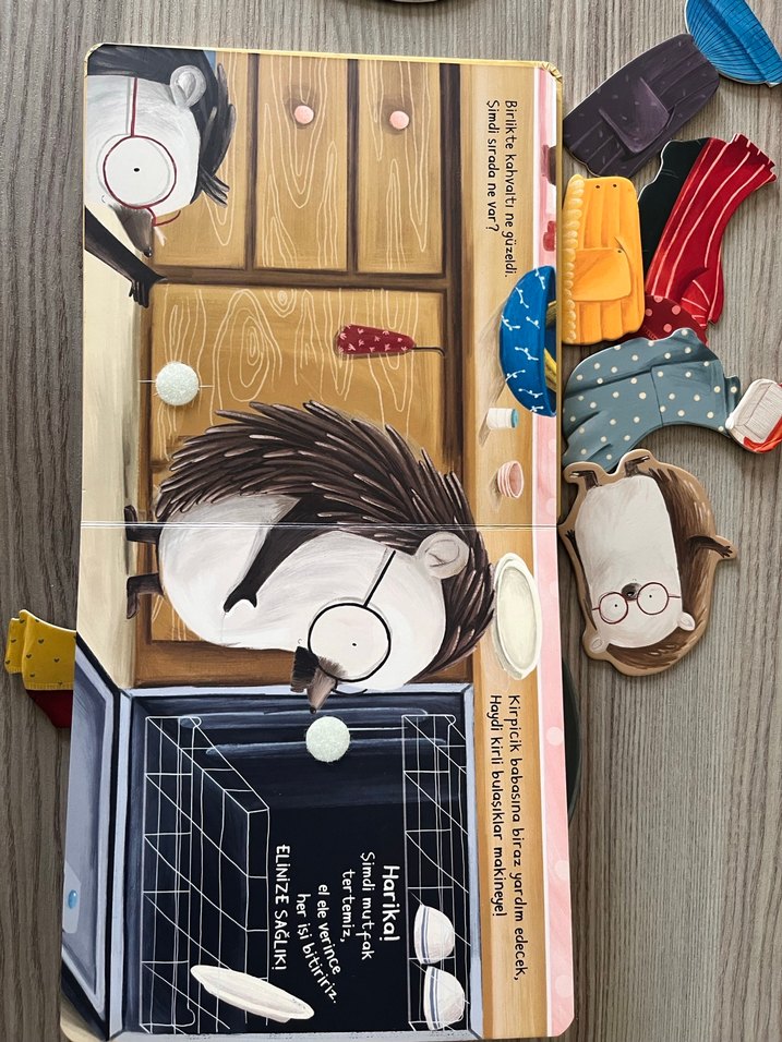 Kirpicik Kahvaltı Zamanı Çocuk Kitabı - Görsel 3