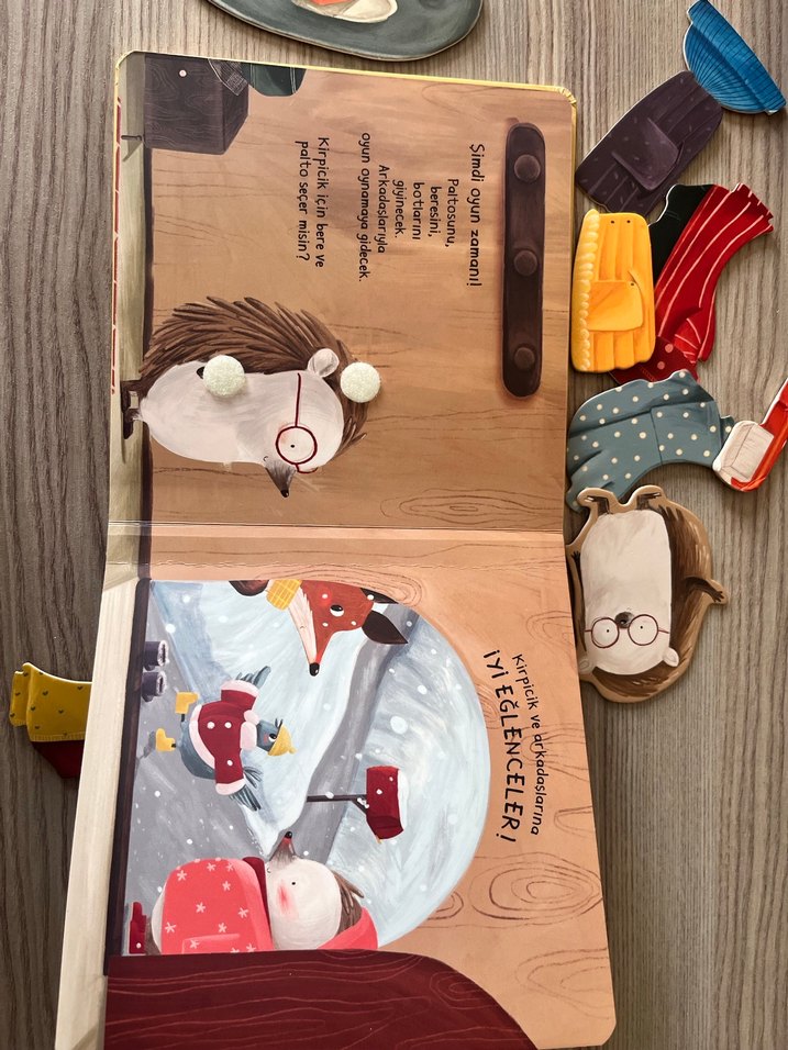 Kirpicik Kahvaltı Zamanı Çocuk Kitabı - Görsel 2