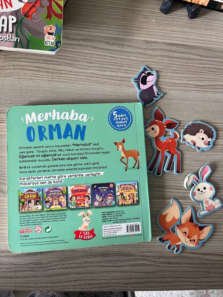 Merhaba Orman - Çocuk Hikaye Kitabı - Görsel 3