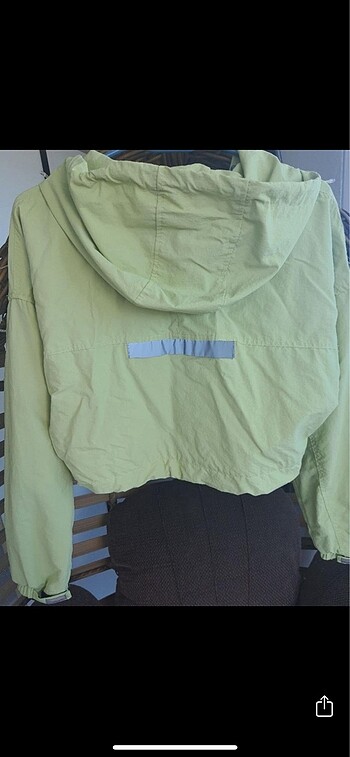 xs Beden yeşil Renk BERSHKA Ceket