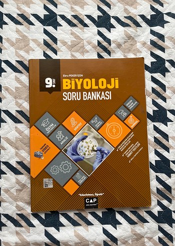 9. Sınıf Çap yayınları Biyoloji Soru Bankası