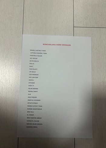 Diğer Sürpriz kaşık