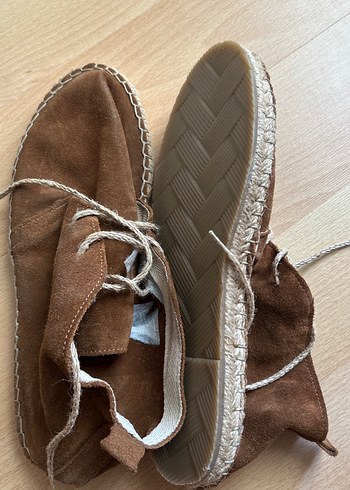 Bohem Tarz Kahverengi Kadın Ayakkabısı - Görsel 5